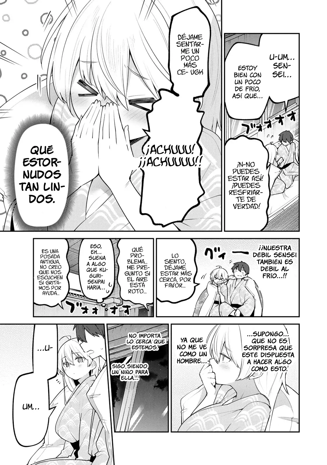 Yowayowa Sensei Capitulo 30 página 11