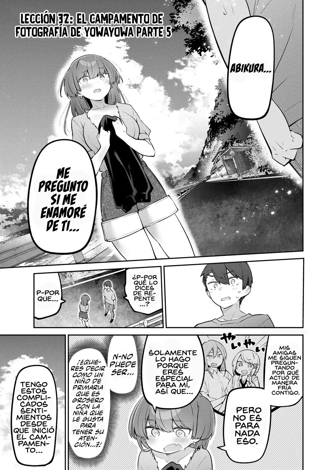 Yowayowa Sensei Capitulo 32 página 2