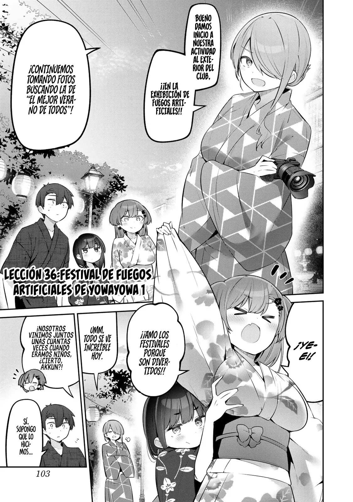 Yowayowa Sensei Capitulo 36 página 2