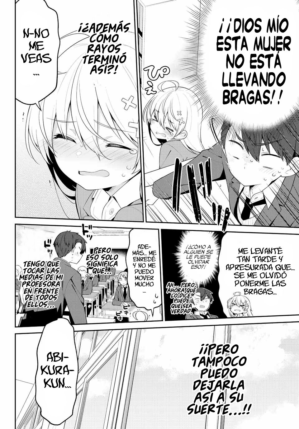 Yowayowa Sensei Capitulo 4 página 13