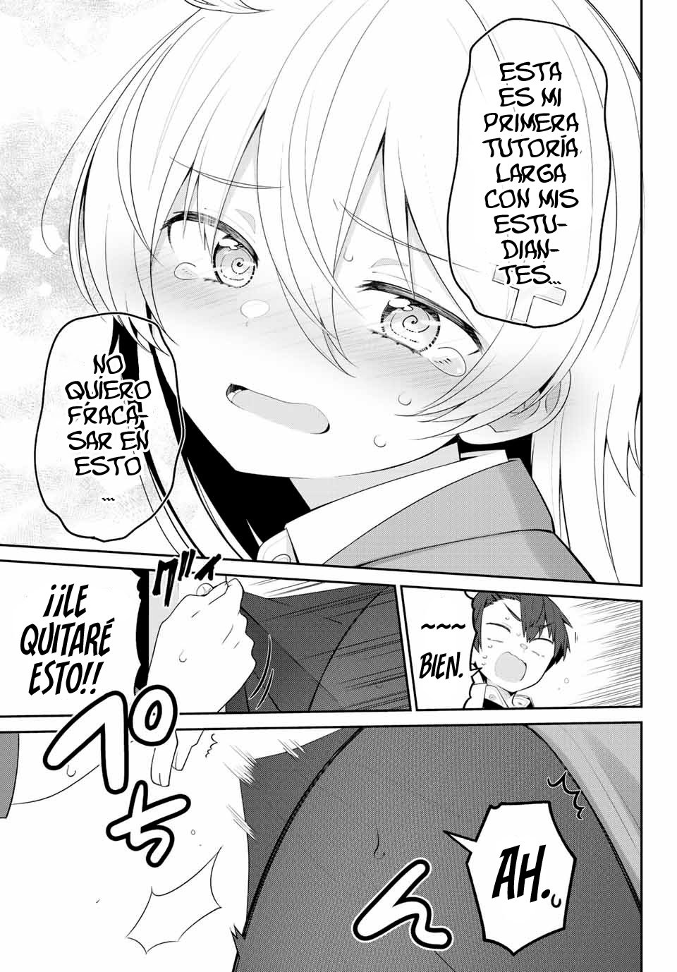 Yowayowa Sensei Capitulo 4 página 14