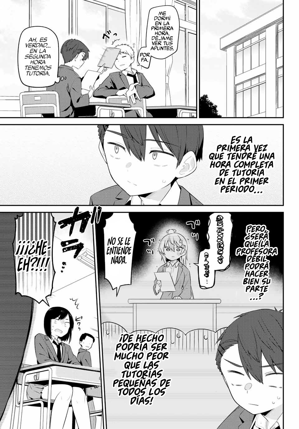 Yowayowa Sensei Capitulo 4 página 4