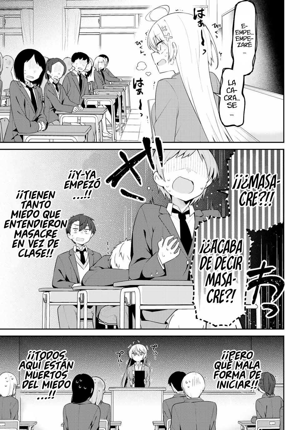 Yowayowa Sensei Capitulo 4 página 6