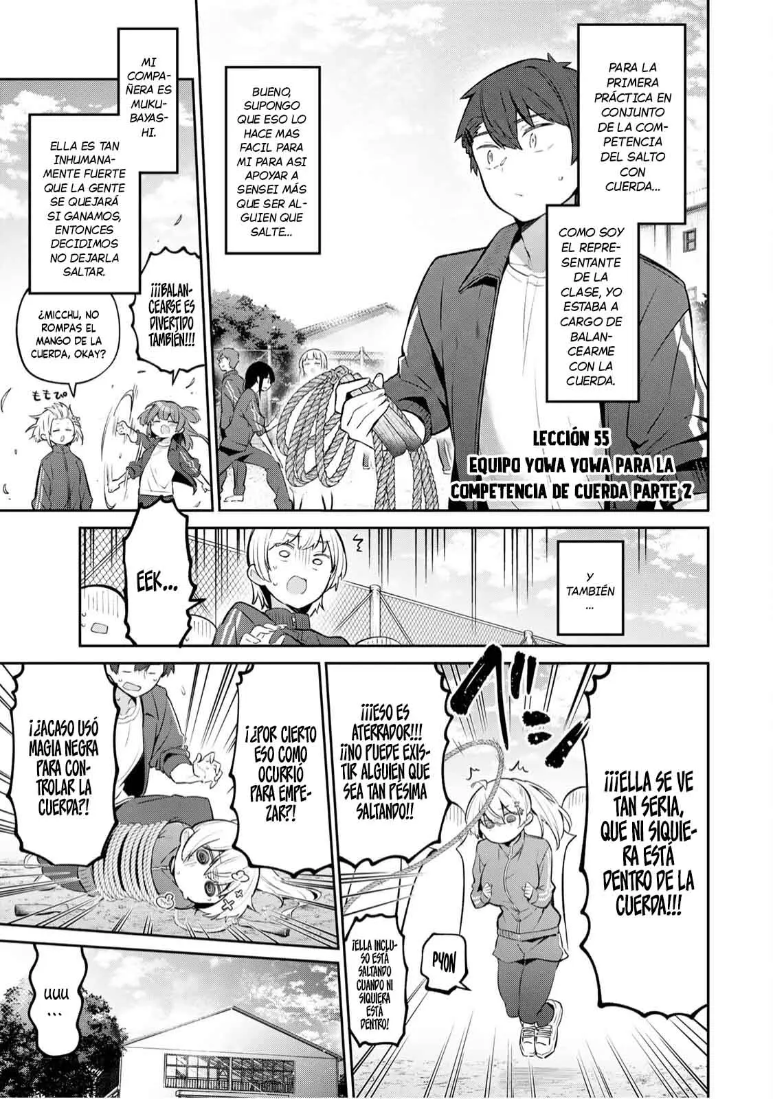 Yowayowa Sensei Capitulo 55 página 2