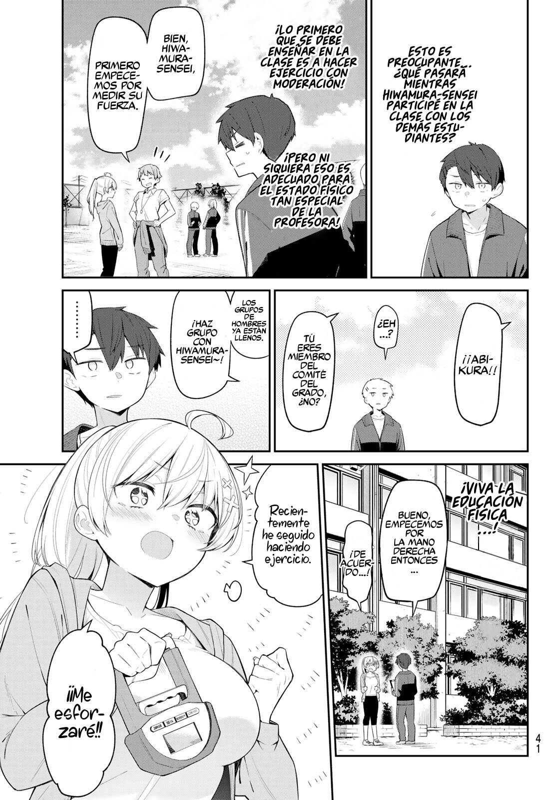 Yowayowa Sensei Capitulo 6 página 4