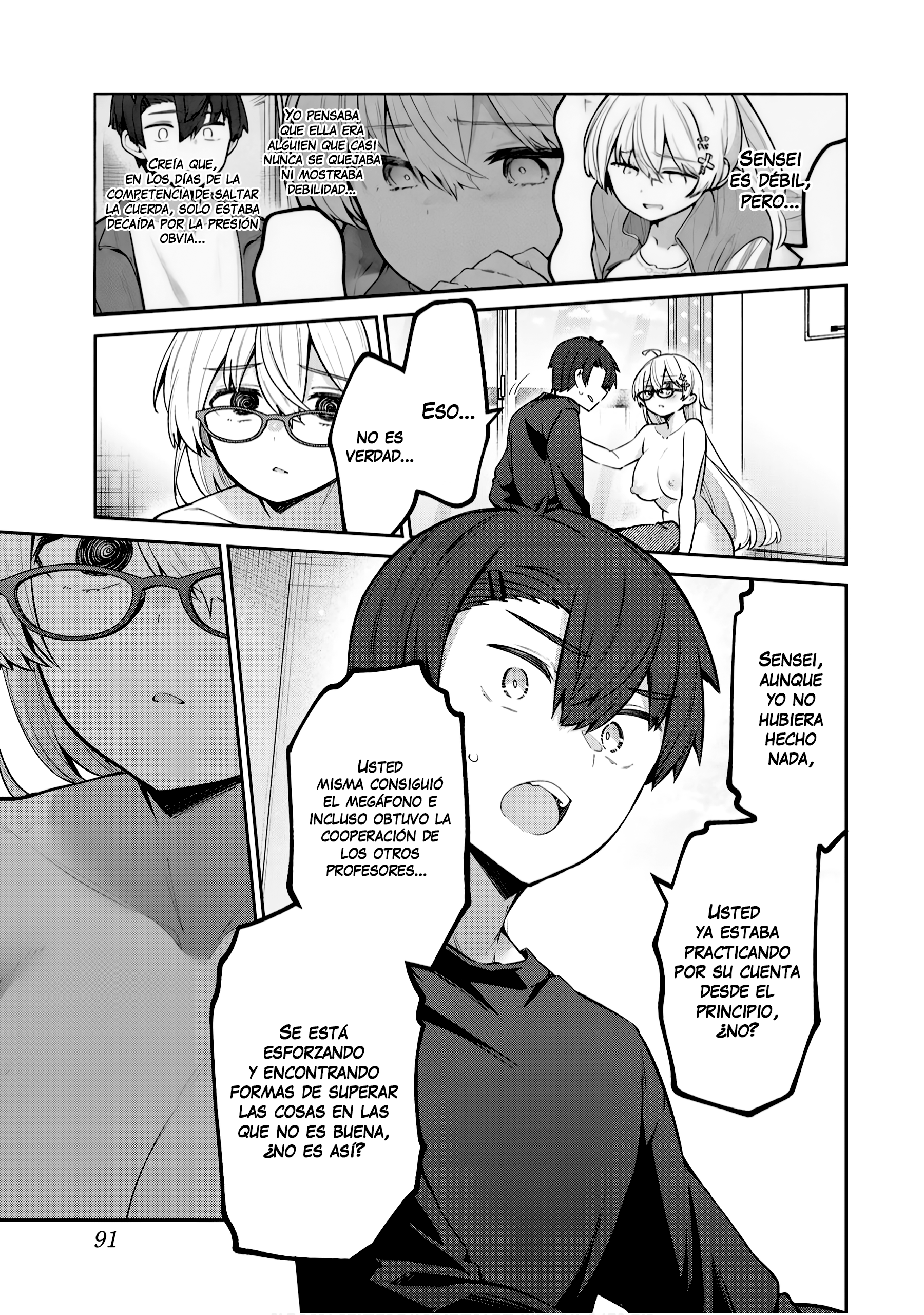 Yowayowa Sensei Capitulo 64 página 15
