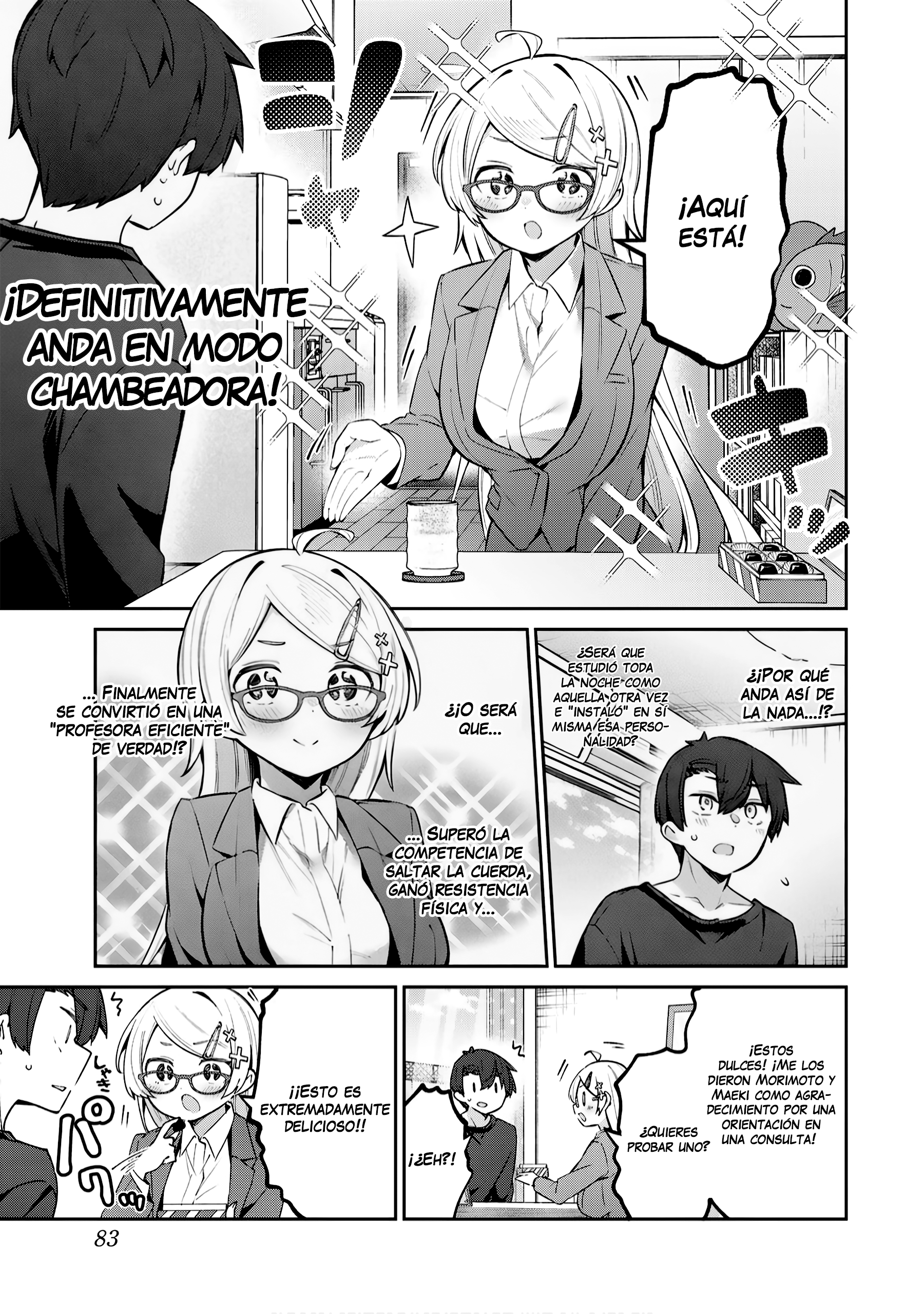 Yowayowa Sensei Capitulo 64 página 7