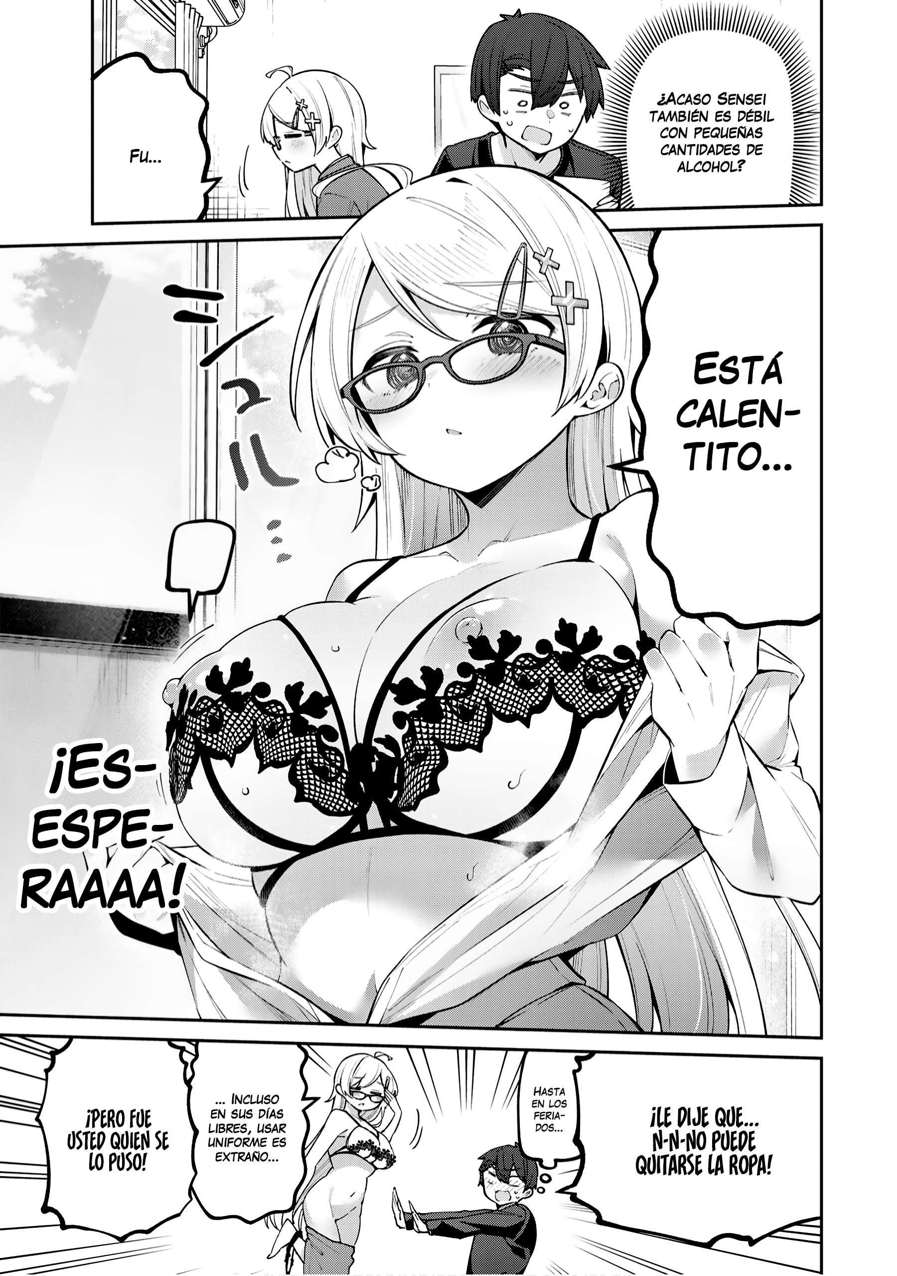 Yowayowa Sensei Capitulo 64 página 9