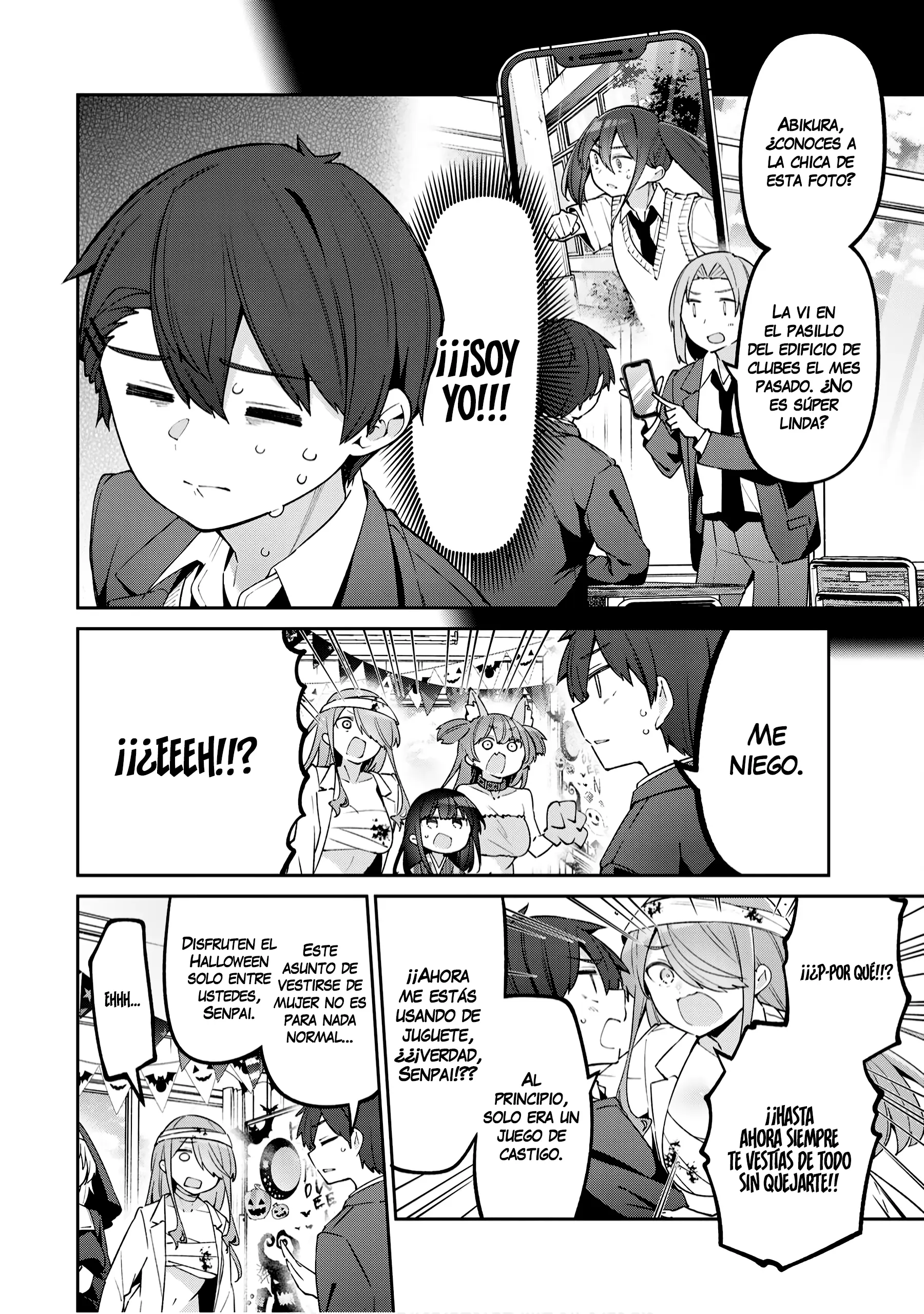 Yowayowa Sensei Capitulo 66 página 3