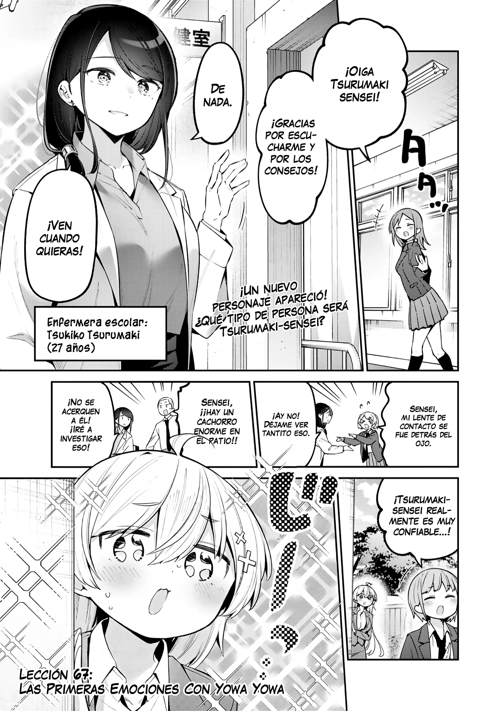 Yowayowa Sensei Capitulo 67 página 2