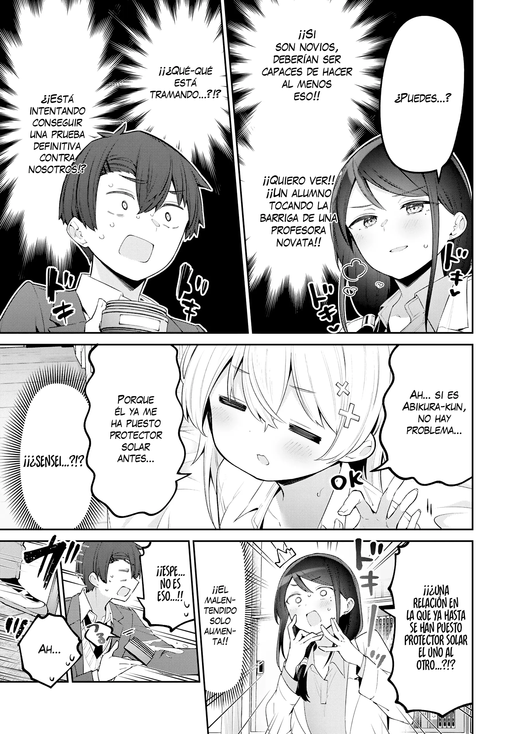 Yowayowa Sensei Capitulo 69 página 13