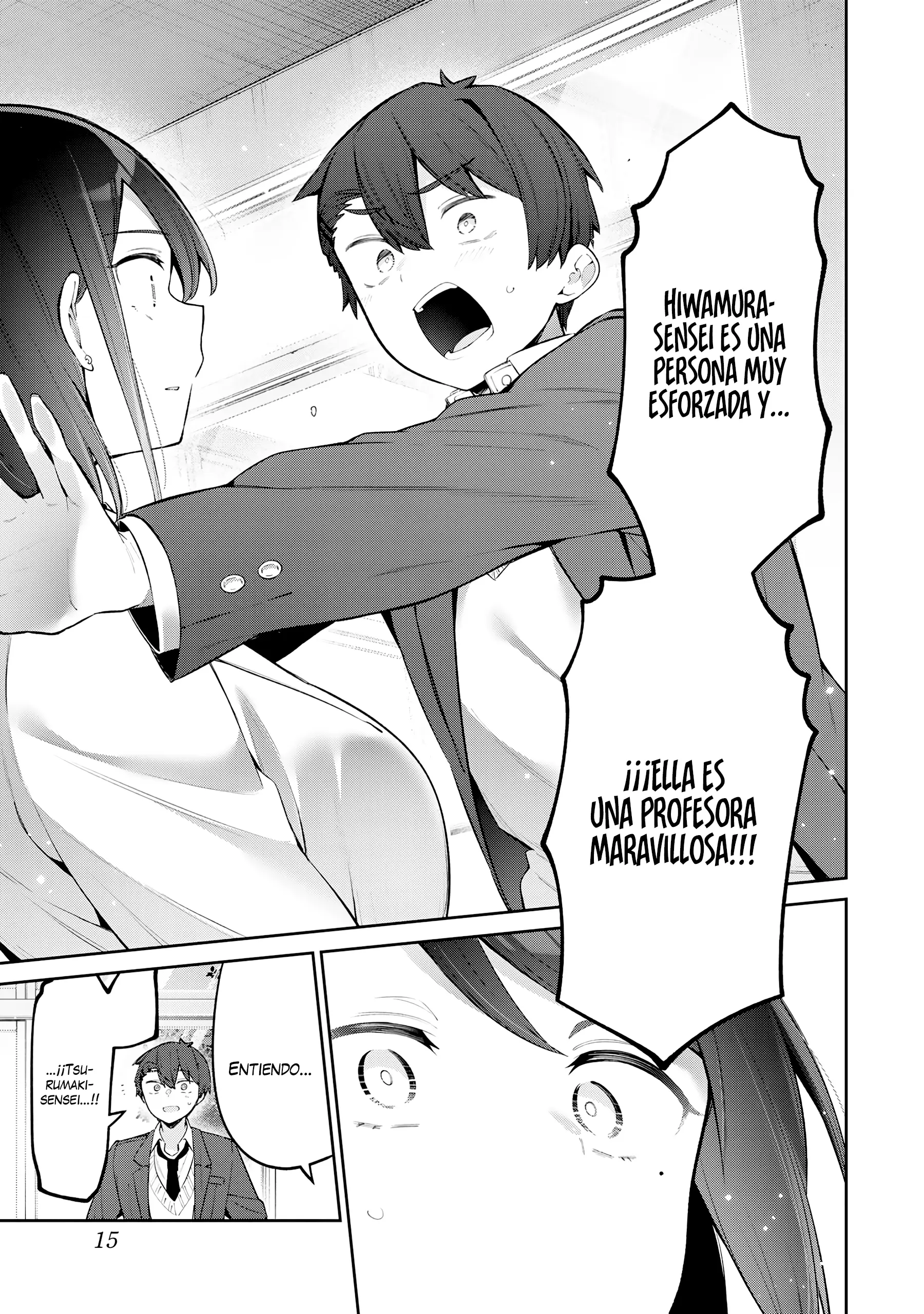 Yowayowa Sensei Capitulo 69 página 17