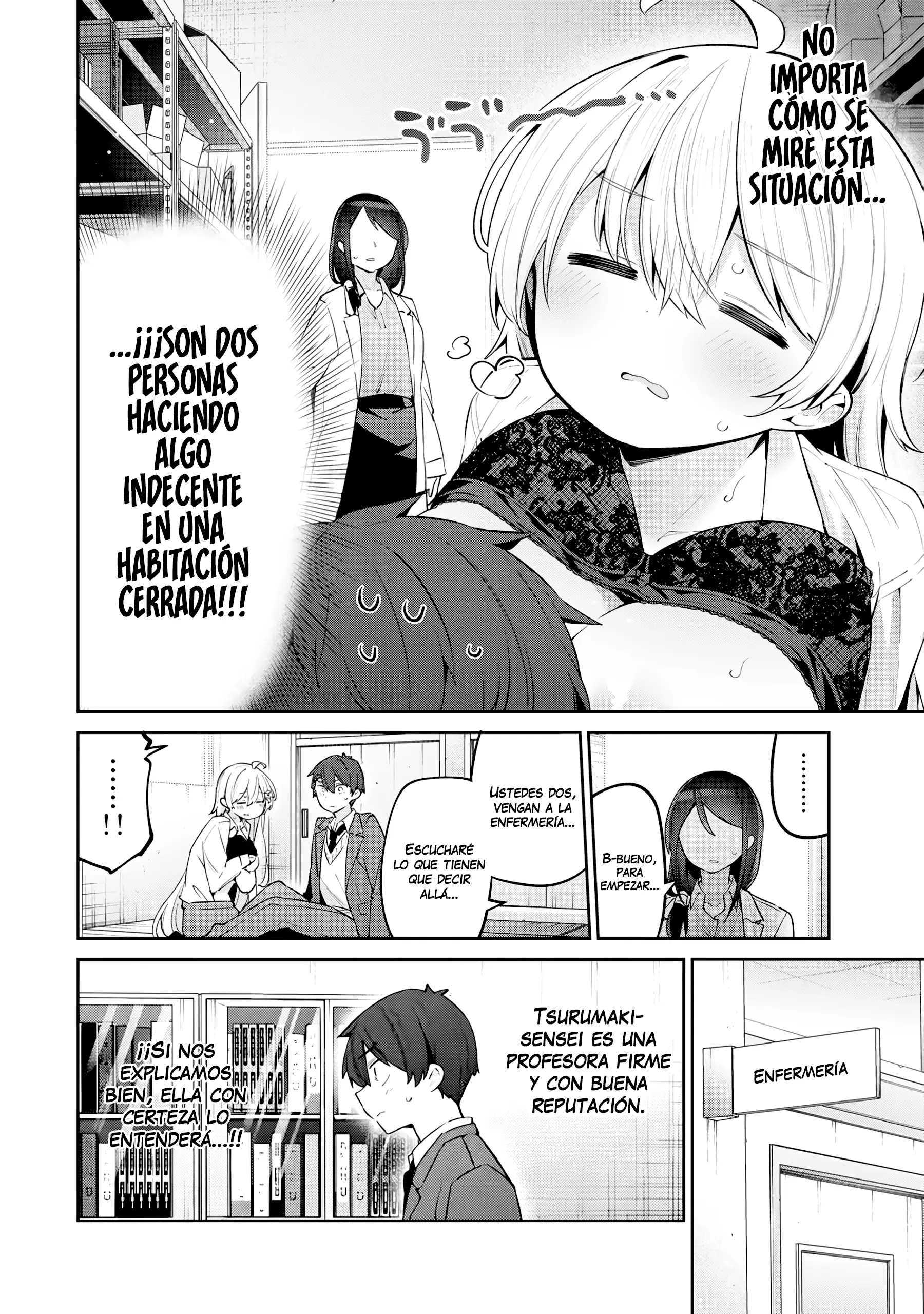 Yowayowa Sensei Capitulo 69 página 6