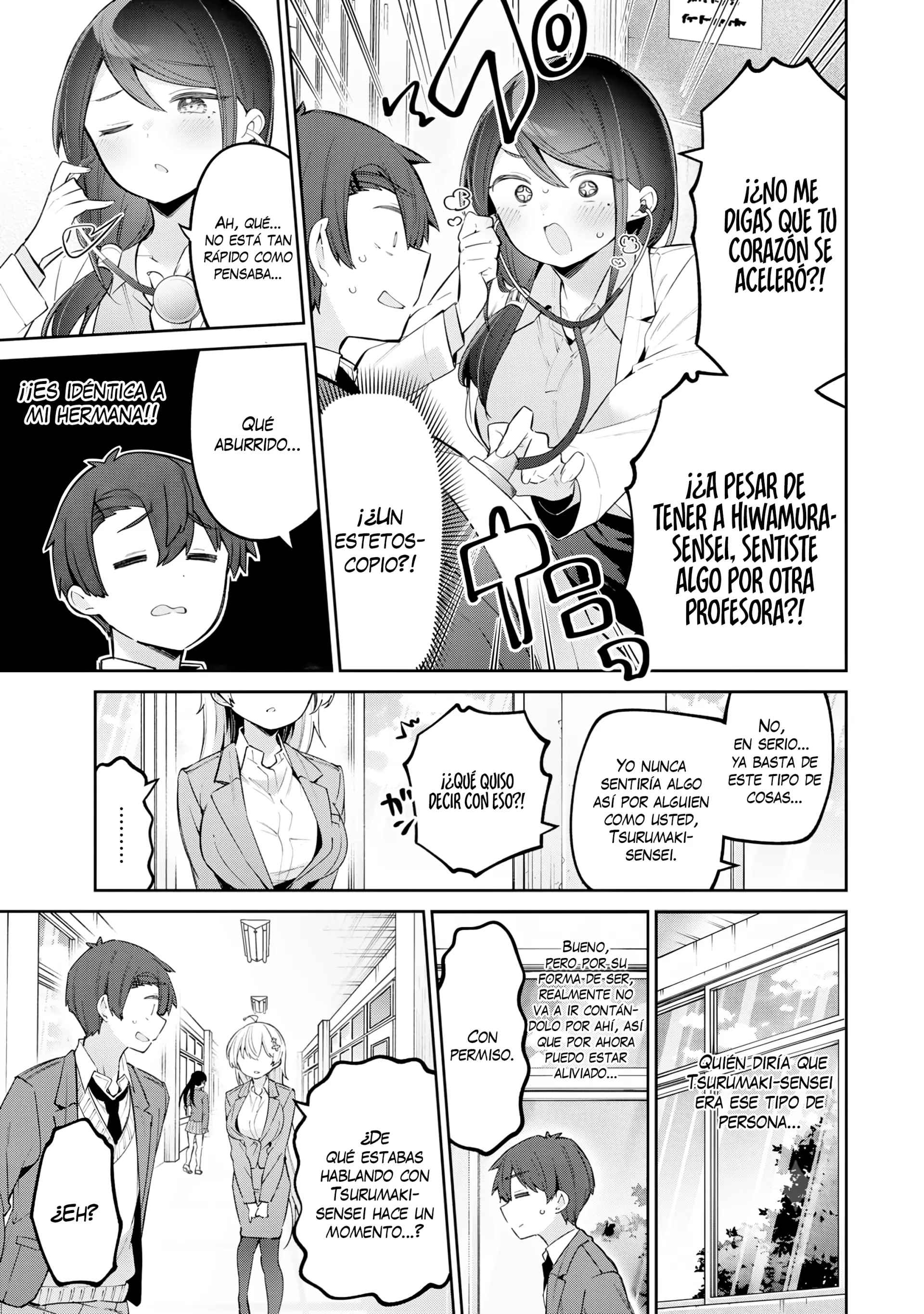 Yowayowa Sensei Capitulo 71 página 9