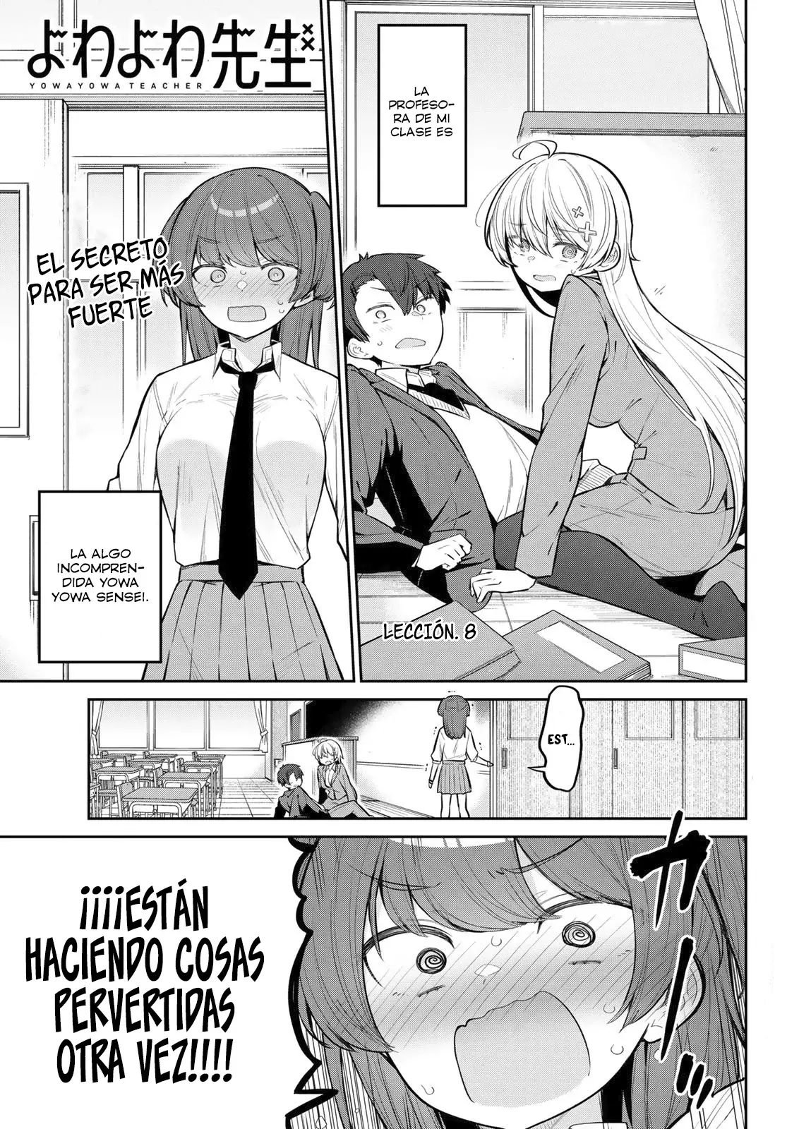 Yowayowa Sensei Capitulo 8 página 2