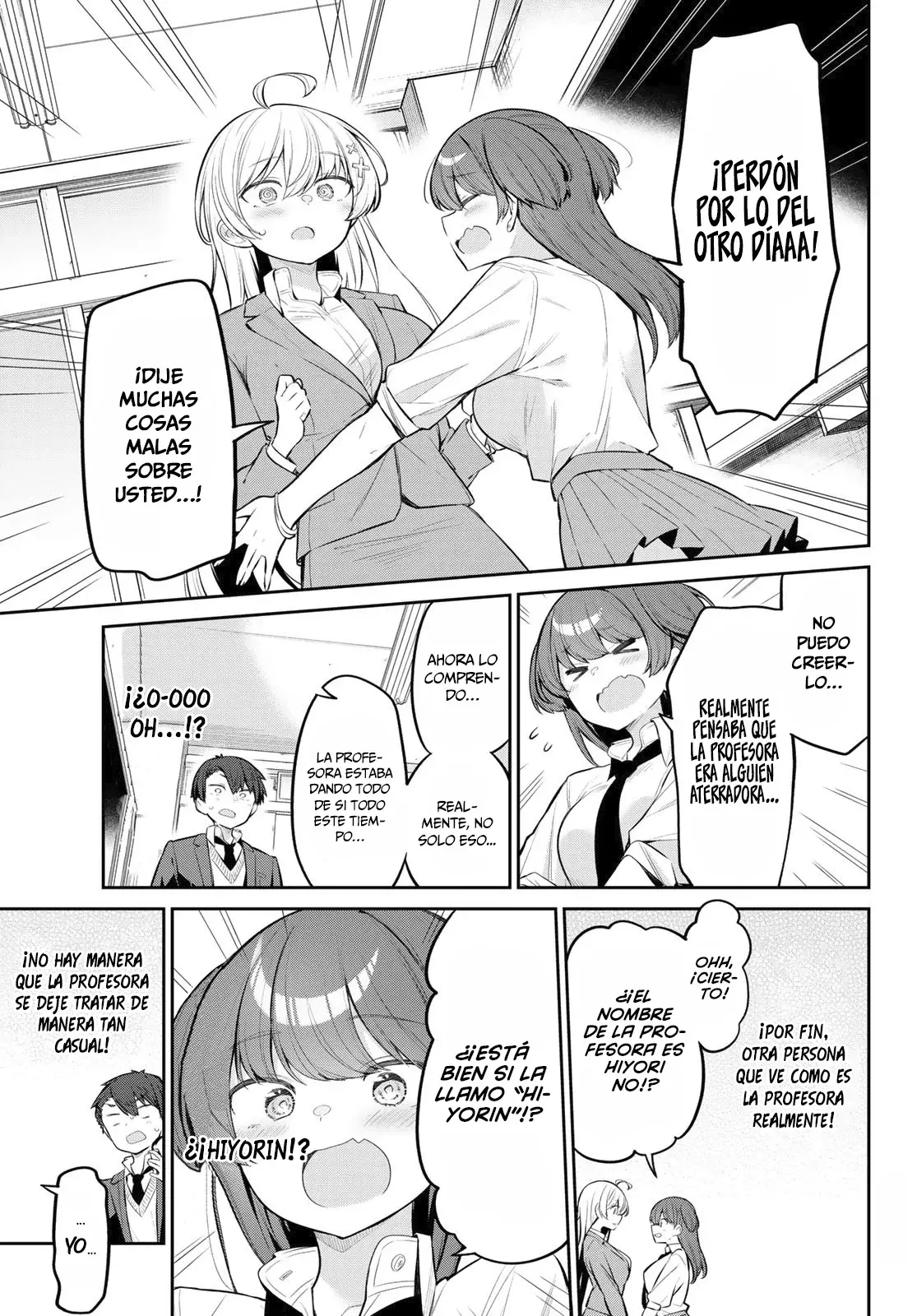 Yowayowa Sensei Capitulo 8 página 4