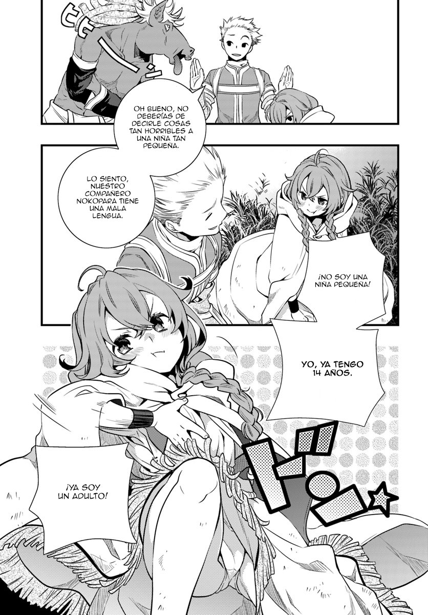 Mushoku Tensei - Roxy datte Honki desu Capitulo 2: La ciudad de Rikarisu página 28