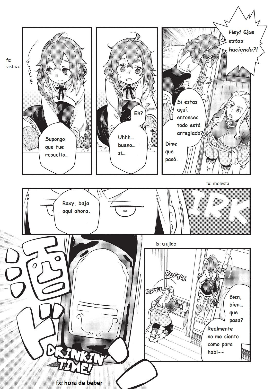 Mushoku Tensei - Roxy datte Honki desu Capitulo 33: Sandman página 8