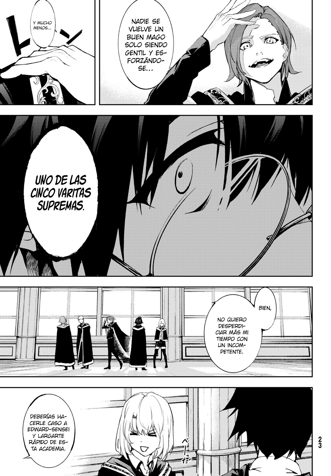 Tsue to Tsurugi no Wistoria Capitulo 1: Igual que una Espada página 15