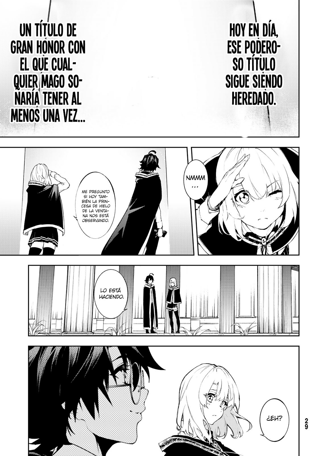 Tsue to Tsurugi no Wistoria Capitulo 1: Igual que una Espada página 21