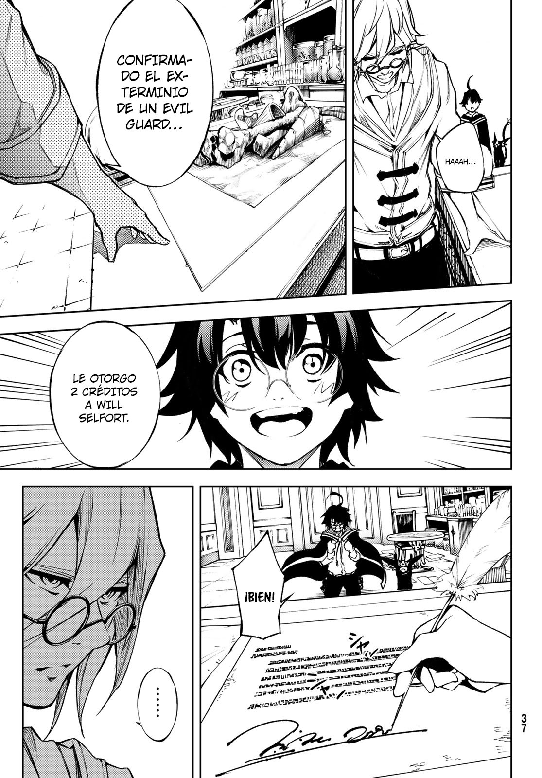 Tsue to Tsurugi no Wistoria Capitulo 1: Igual que una Espada página 29