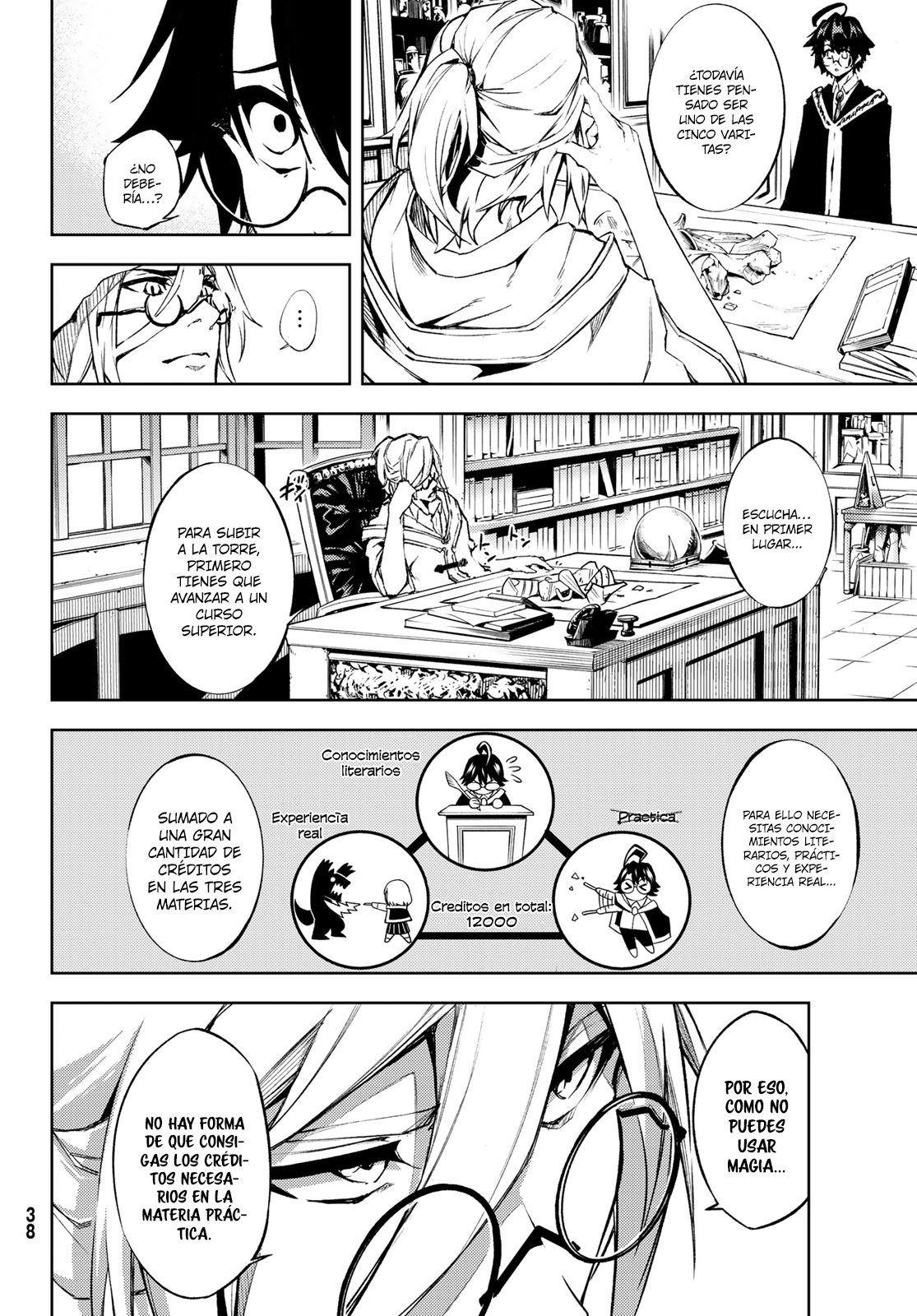Tsue to Tsurugi no Wistoria Capitulo 1: Igual que una Espada página 30
