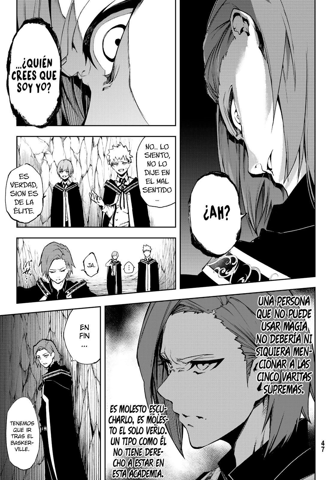 Tsue to Tsurugi no Wistoria Capitulo 1: Igual que una Espada página 39