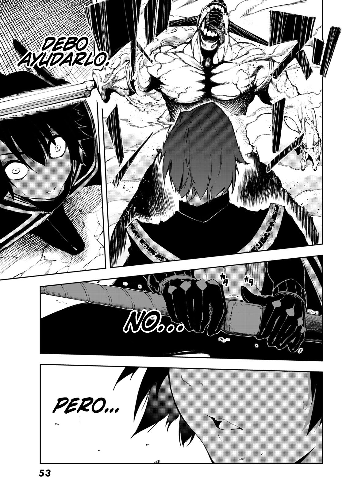 Tsue to Tsurugi no Wistoria Capitulo 1: Igual que una Espada página 44