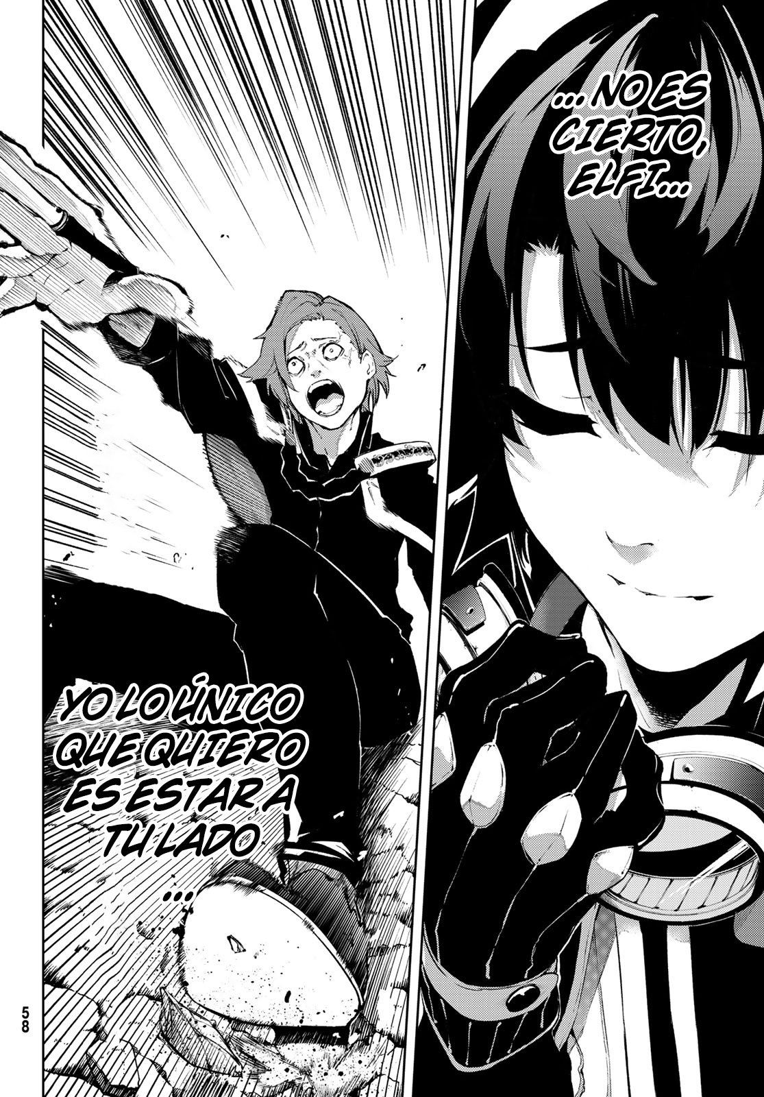 Tsue to Tsurugi no Wistoria Capitulo 1: Igual que una Espada página 49