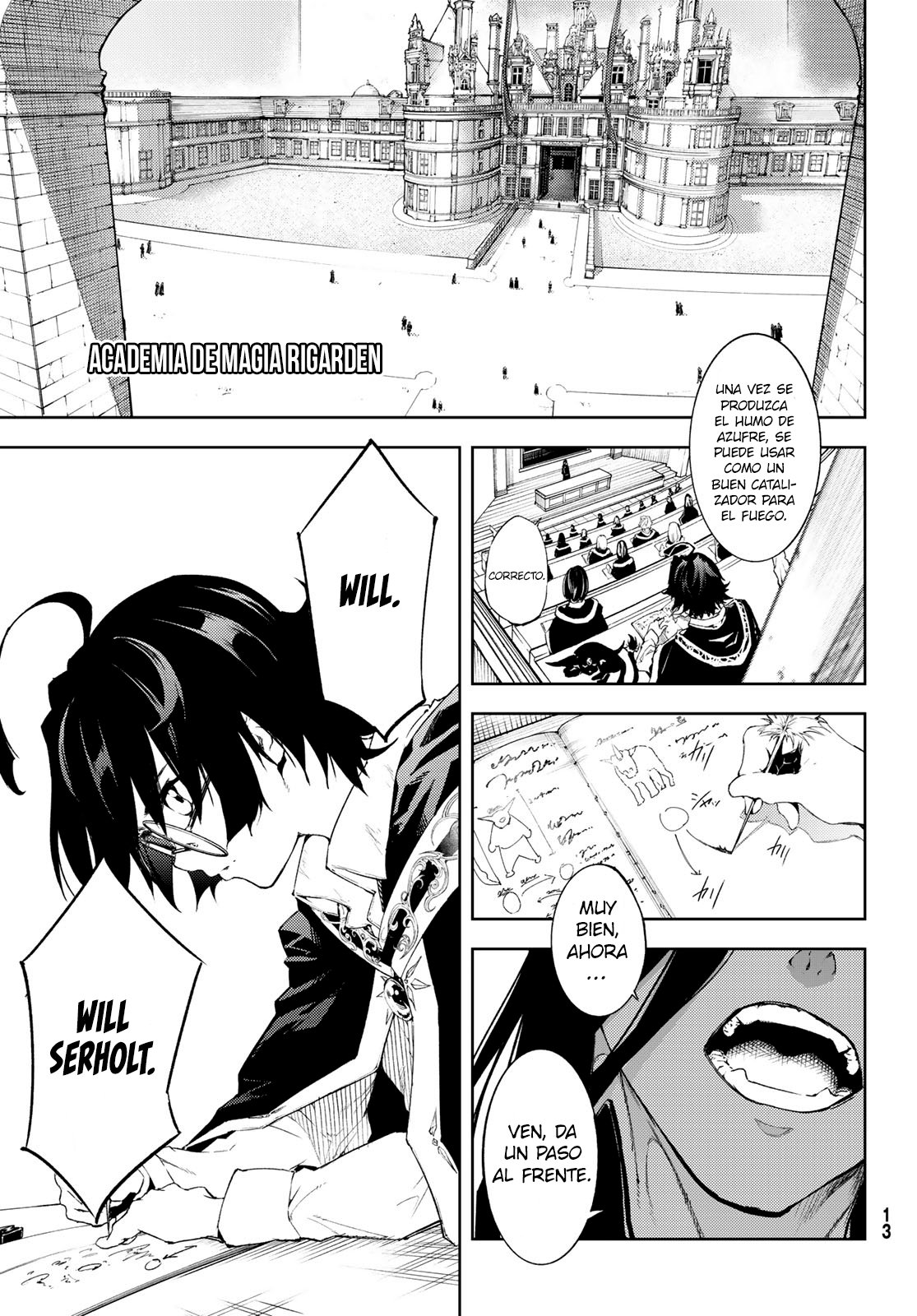 Tsue to Tsurugi no Wistoria Capitulo 1: Igual que una Espada página 5