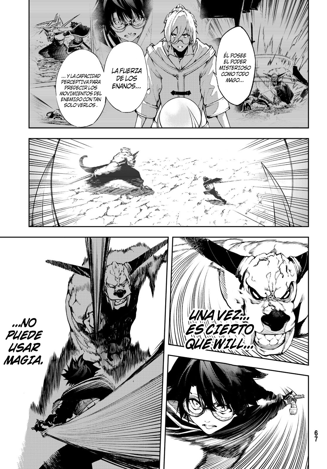 Tsue to Tsurugi no Wistoria Capitulo 1: Igual que una Espada página 57