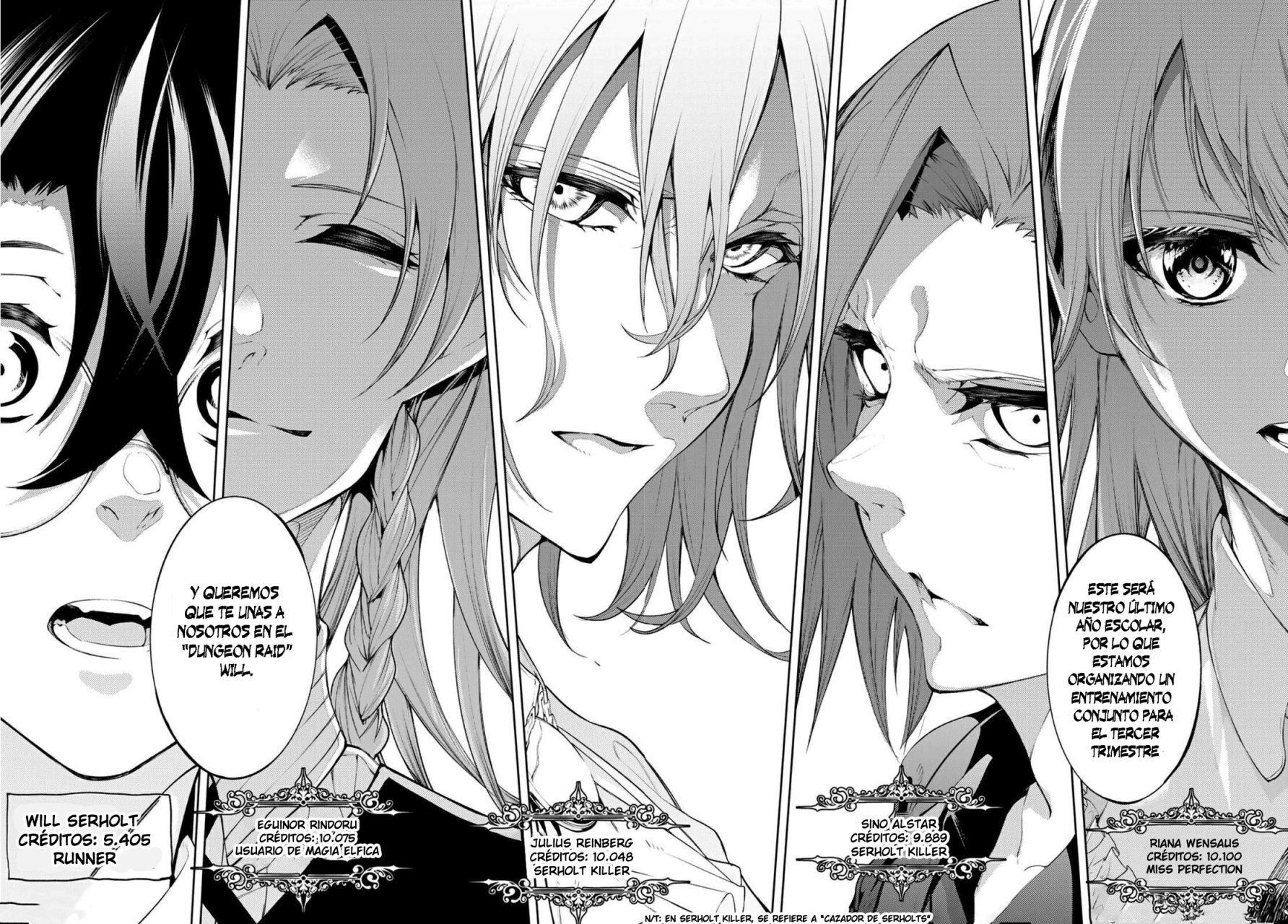 Tsue to Tsurugi no Wistoria Capitulo 11: ¿Salimos? página 39