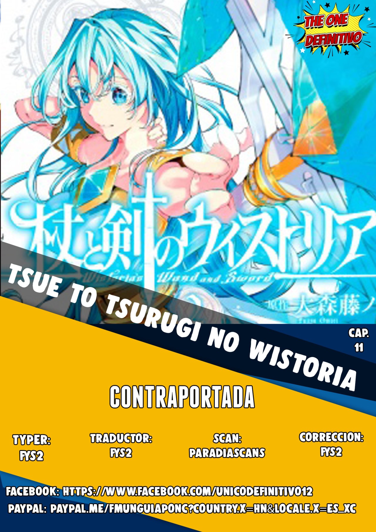 Tsue to Tsurugi no Wistoria Capitulo 11: ¿Salimos? página 40