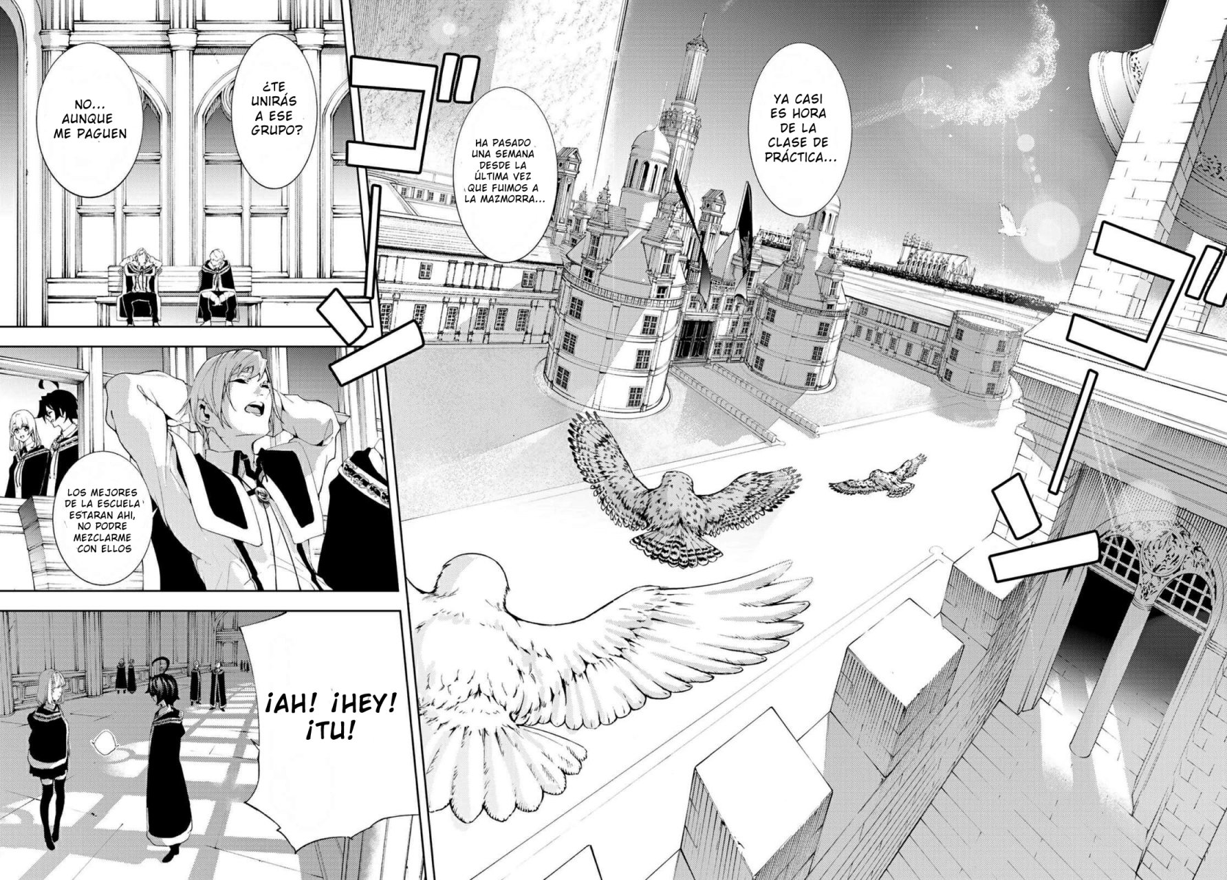 Tsue to Tsurugi no Wistoria Capitulo 11: ¿Salimos? página 9