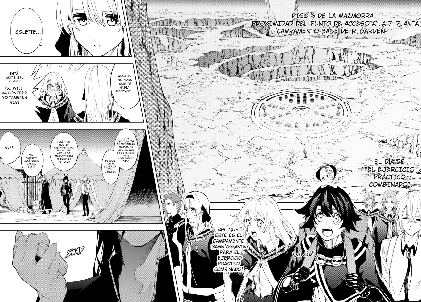 Tsue to Tsurugi no Wistoria Capitulo 12: Dungeon Attack!!! página 24