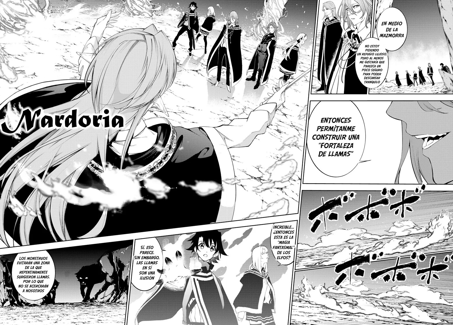 Tsue to Tsurugi no Wistoria Capitulo 13: Comienza el ejercicio práctico página 13