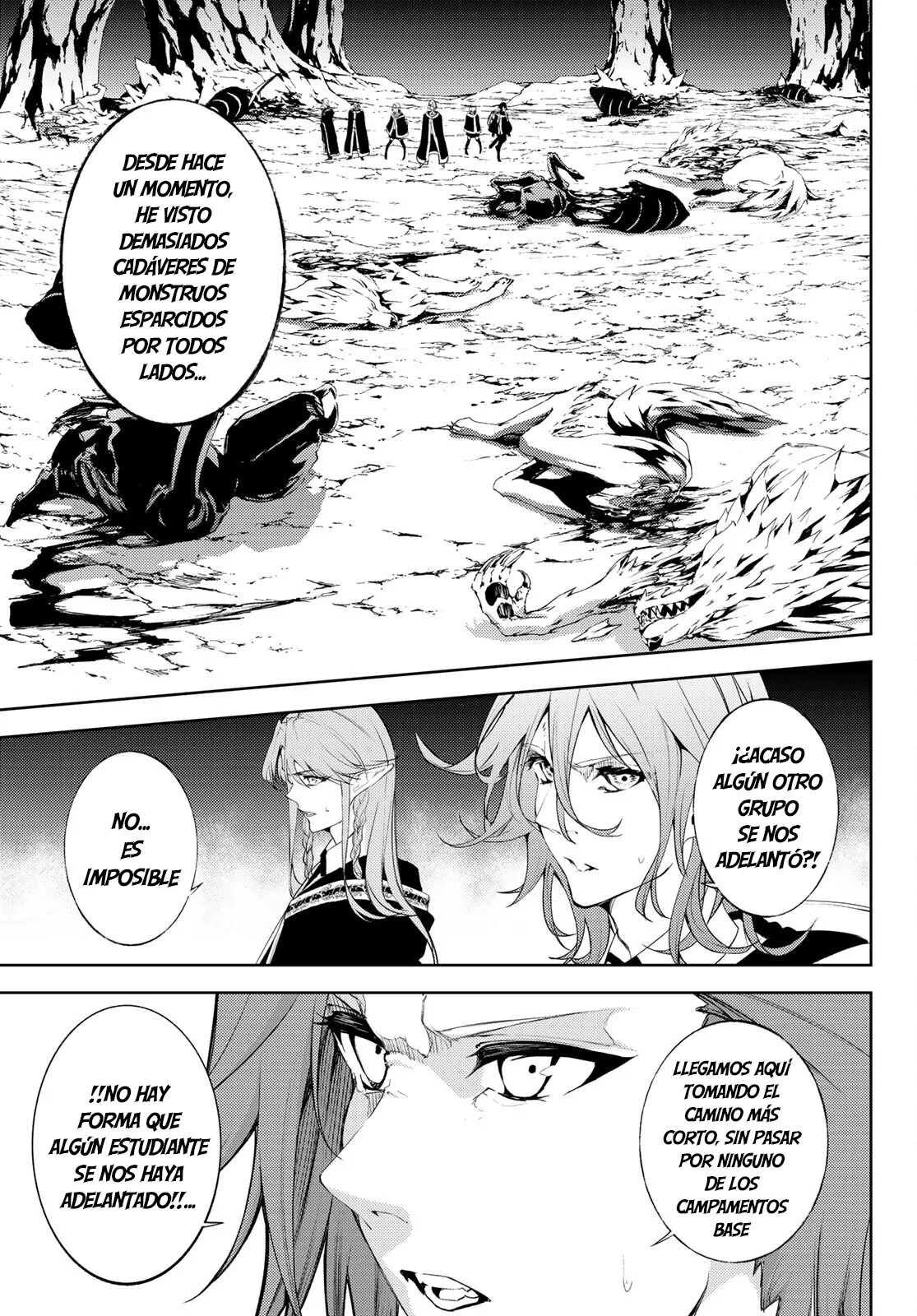 Tsue to Tsurugi no Wistoria Capitulo 13: Comienza el ejercicio práctico página 25