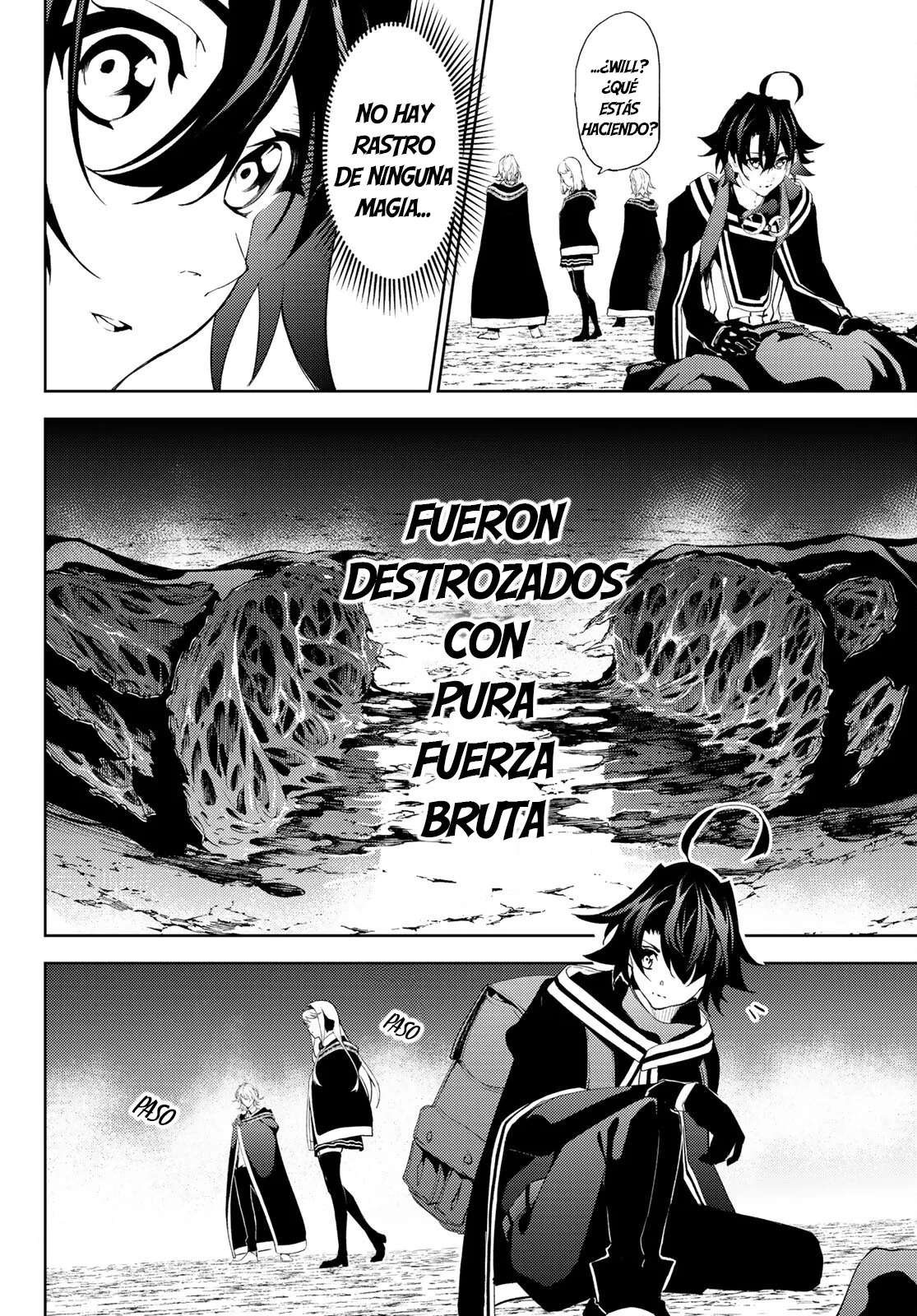 Tsue to Tsurugi no Wistoria Capitulo 13: Comienza el ejercicio práctico página 26