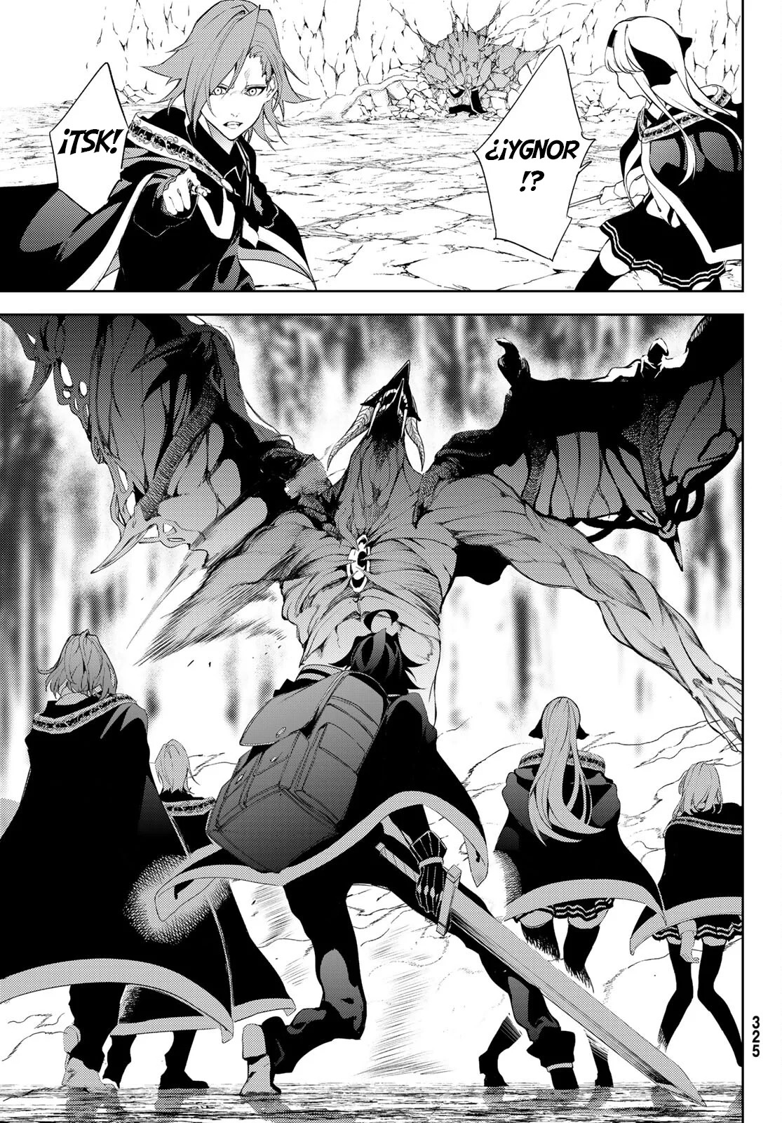 Tsue to Tsurugi no Wistoria Capitulo 13: Comienza el ejercicio práctico página 37