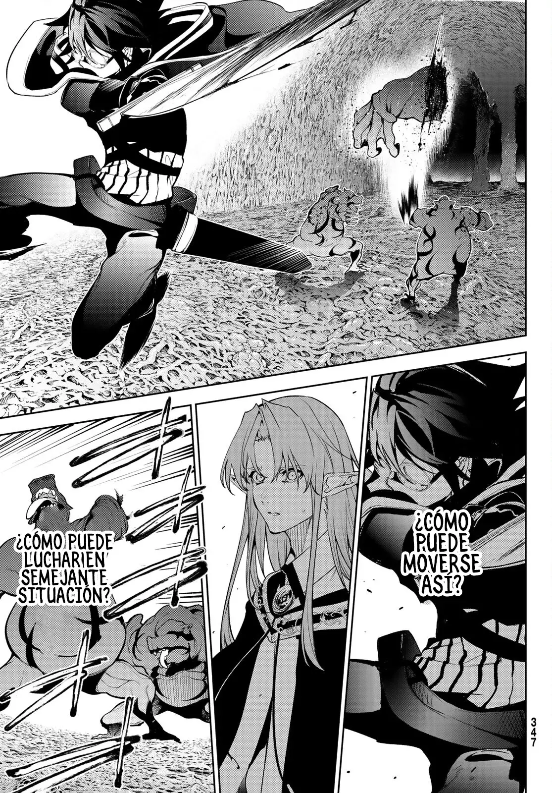 Tsue to Tsurugi no Wistoria Capitulo 14: Pesadilla incesante página 34