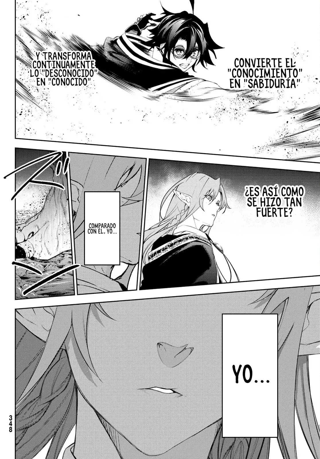 Tsue to Tsurugi no Wistoria Capitulo 14: Pesadilla incesante página 35