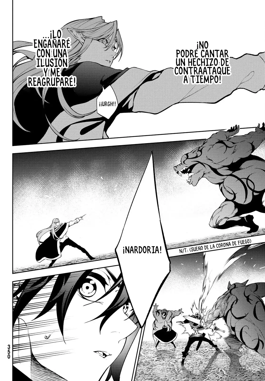 Tsue to Tsurugi no Wistoria Capitulo 14: Pesadilla incesante página 37