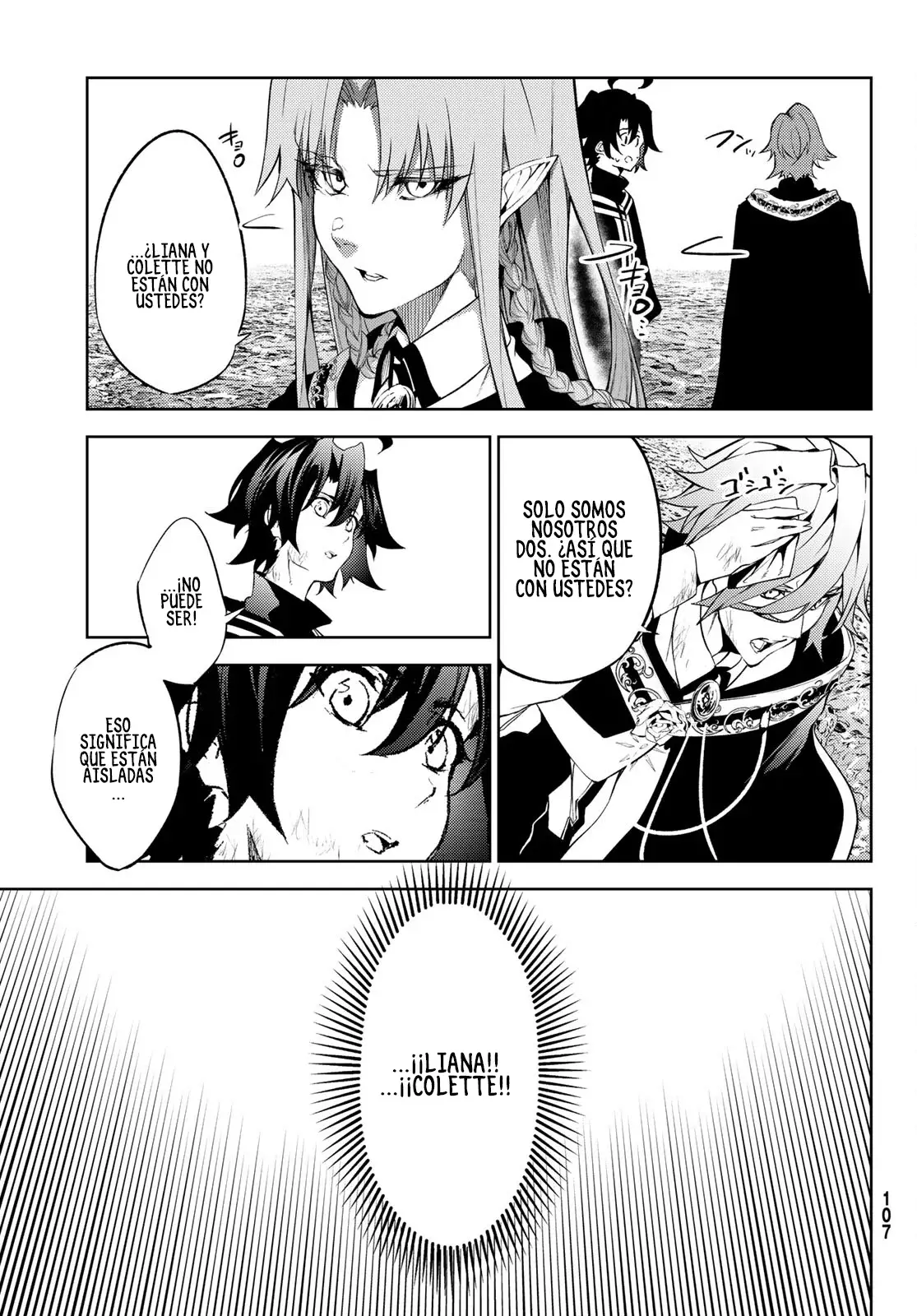 Tsue to Tsurugi no Wistoria Capitulo 16: Desafía a la oscuridad página 22