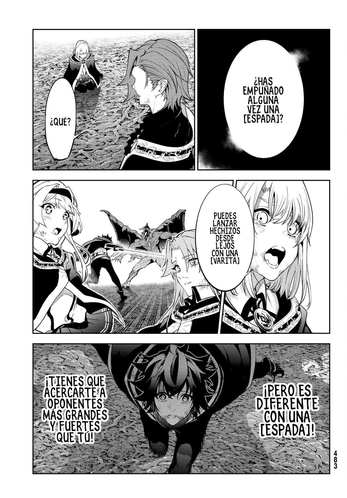 Tsue to Tsurugi no Wistoria Capitulo 19: El verdadero nombre de un cobarde página 19