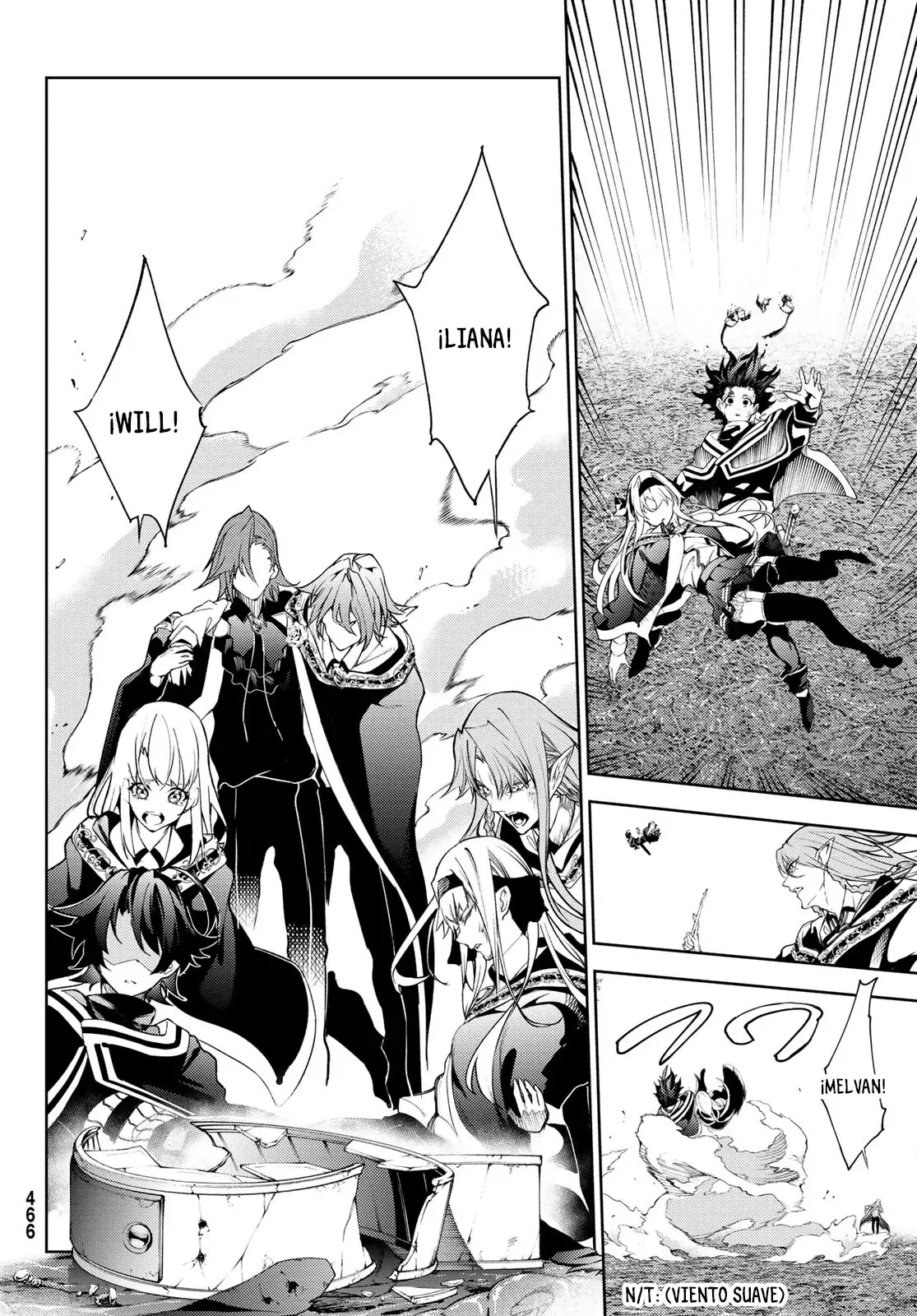Tsue to Tsurugi no Wistoria Capitulo 19: El verdadero nombre de un cobarde página 2