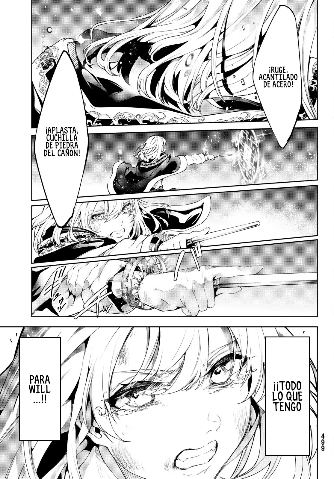 Tsue to Tsurugi no Wistoria Capitulo 19: El verdadero nombre de un cobarde página 34