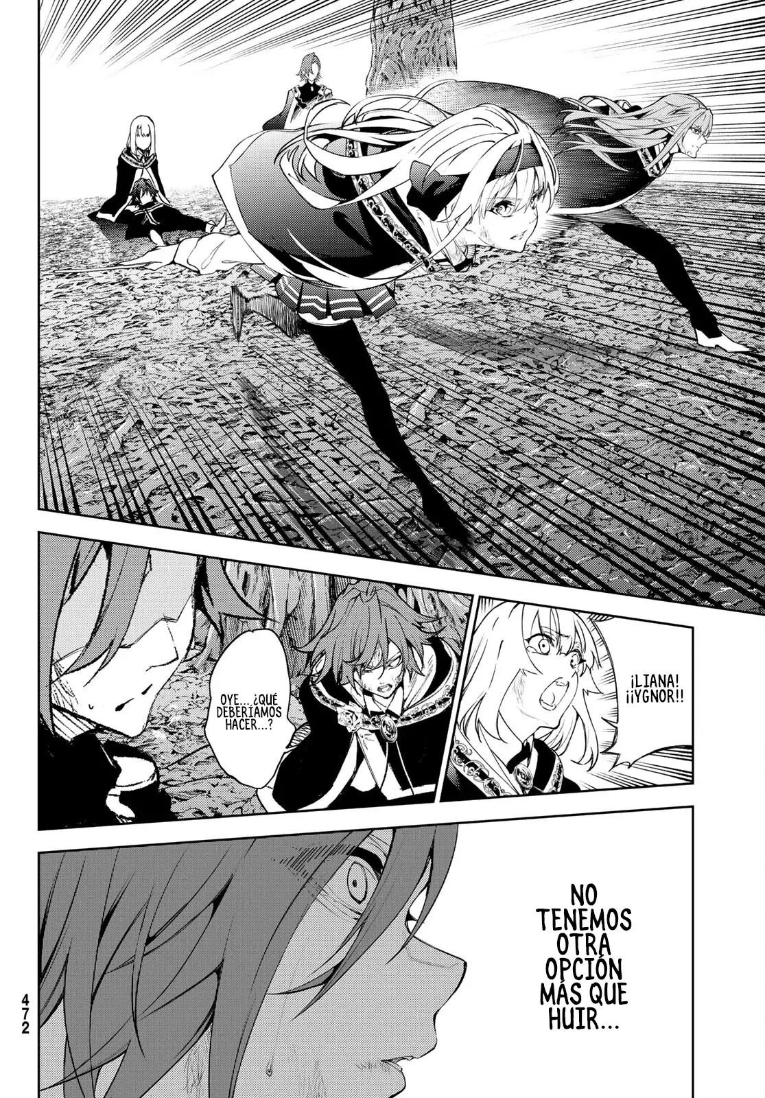 Tsue to Tsurugi no Wistoria Capitulo 19: El verdadero nombre de un cobarde página 8