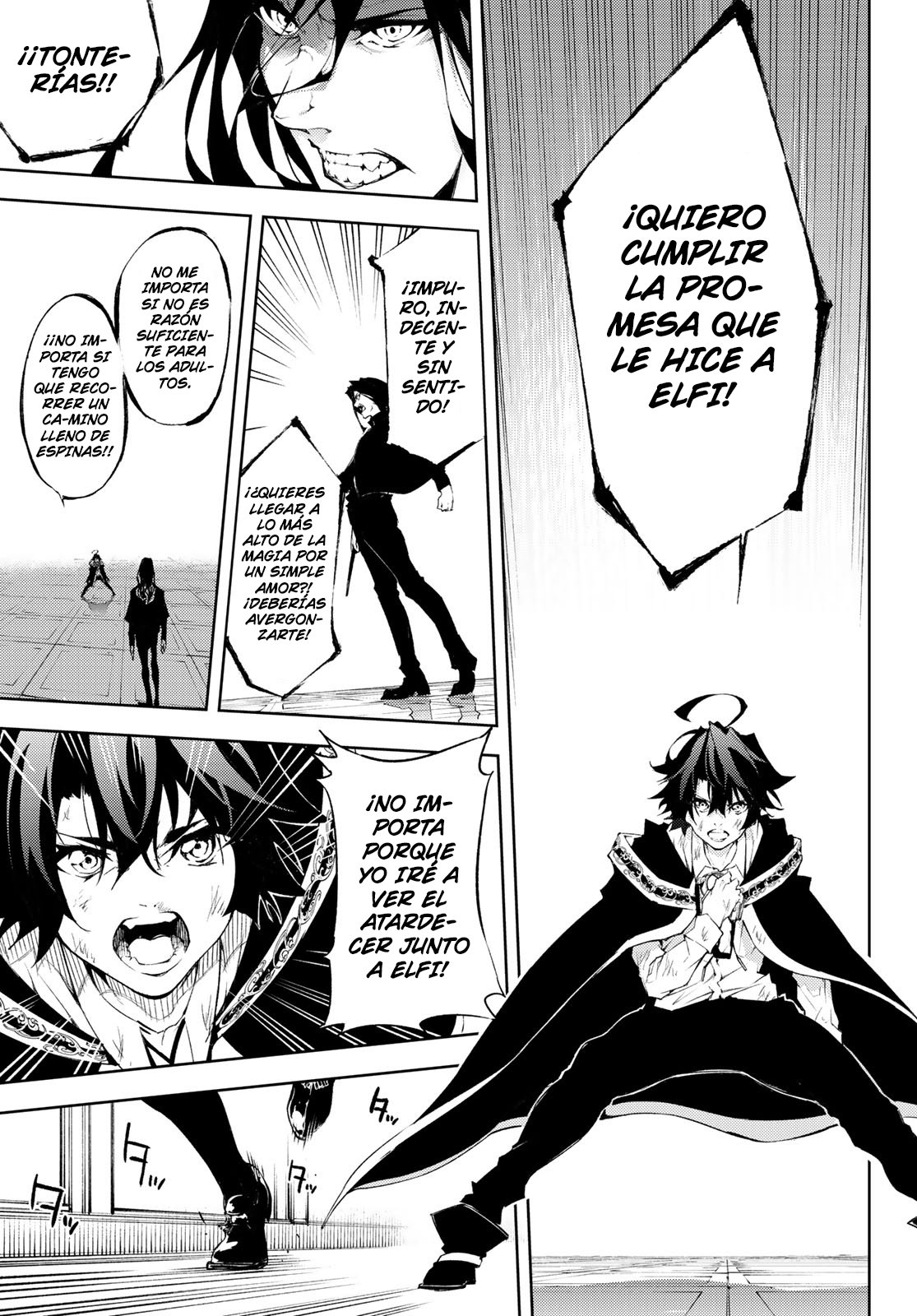 Tsue to Tsurugi no Wistoria Capitulo 2: Como una bestia indomable página 38