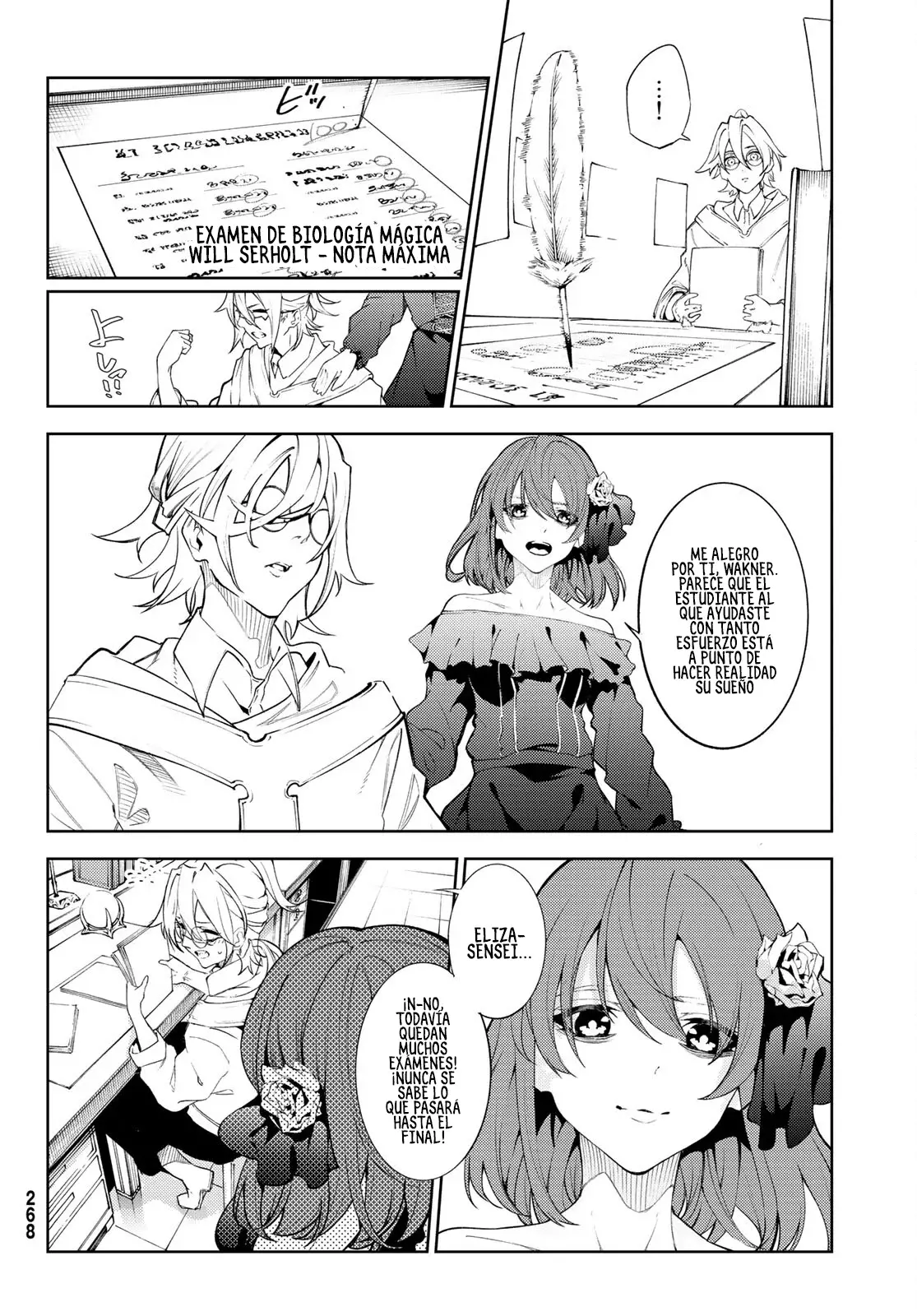 Tsue to Tsurugi no Wistoria Capitulo 21: El examen final página 2