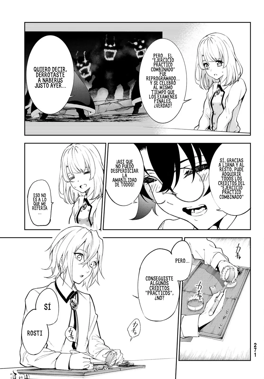 Tsue to Tsurugi no Wistoria Capitulo 21: El examen final página 5